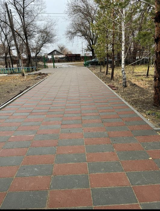 Брусчатка плитка тротуарная вибропрессованная