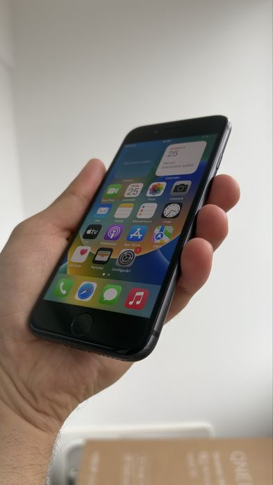 iPhone 8 Bleck Neverlock-256GB-Amprenta Functionala-89%Baterie-OK