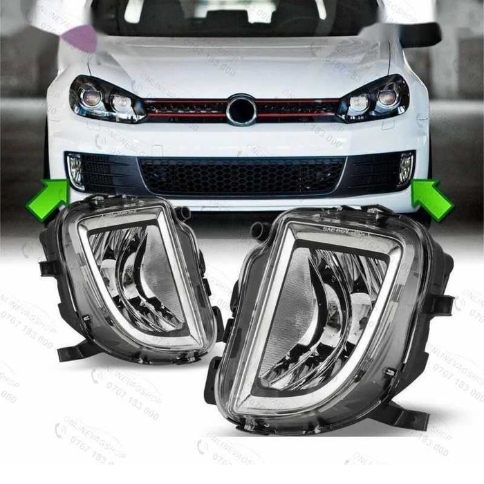 Proiector ceata VW Golf 6 GTI,Volkswagen Jetta Mk6 GLI