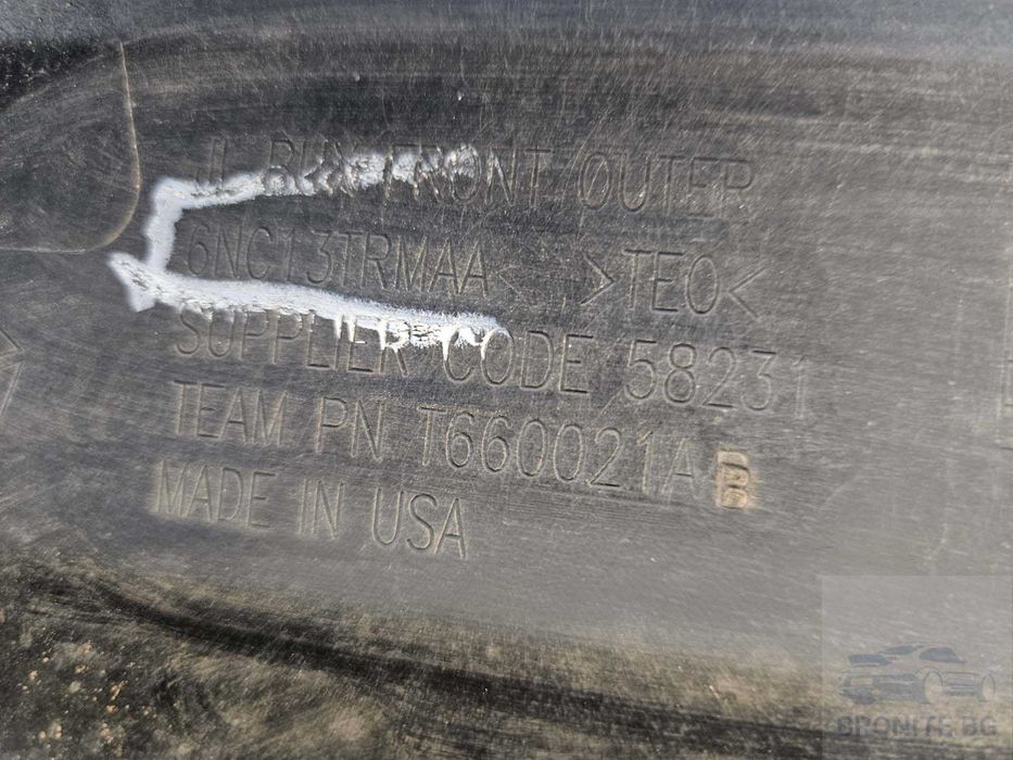 Предна броня Jeep WRANGLER IV JL Вранглер 4 2017-