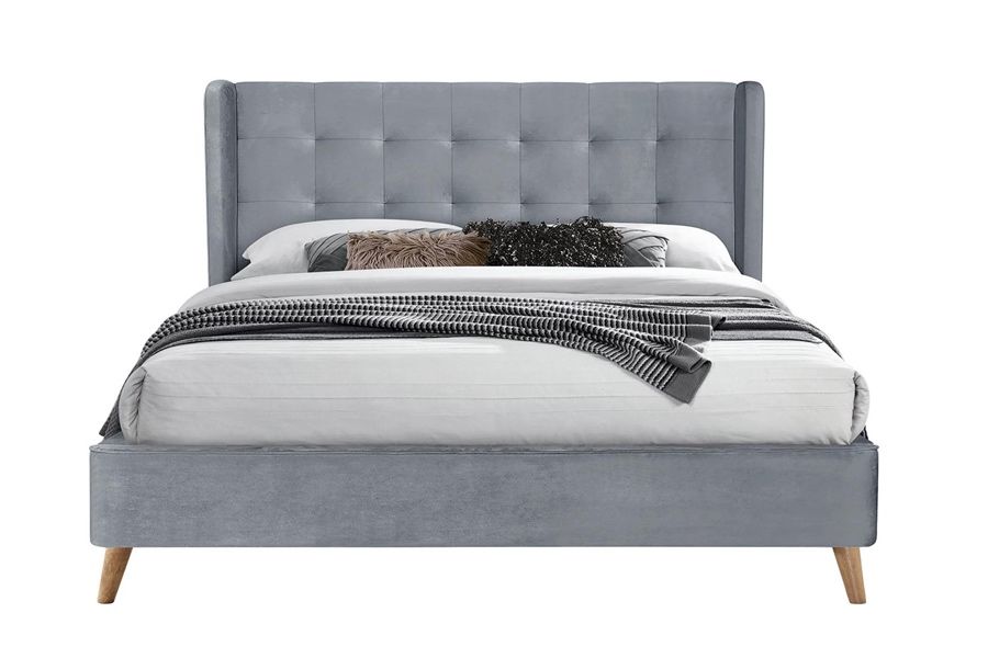 Тапицирано легло Estella Сиво 160