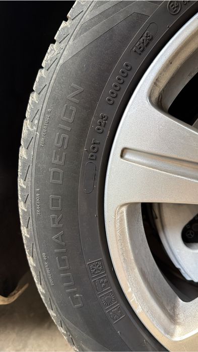 Jante aliaj r17 5x112 Mercedes E Classe w213 cu anvelope All Season