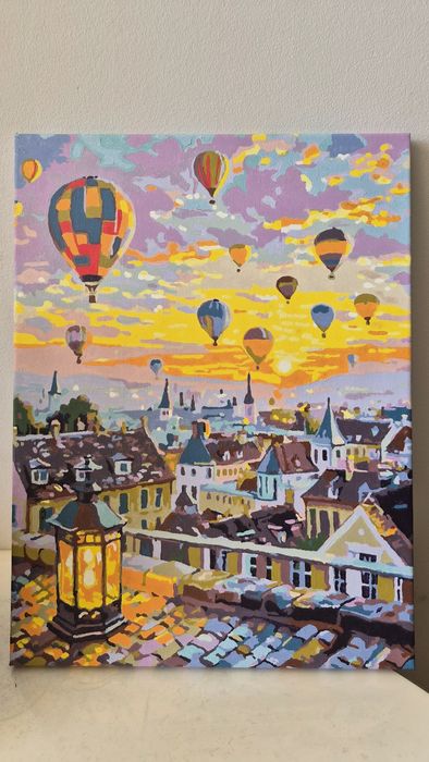 Картина по номерам готовая