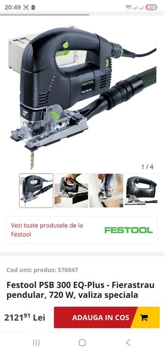 Fierăstrău pendular festool psb300eq