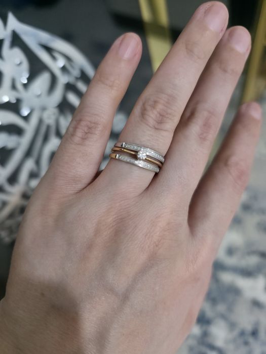 Золотые кольца бриллианты