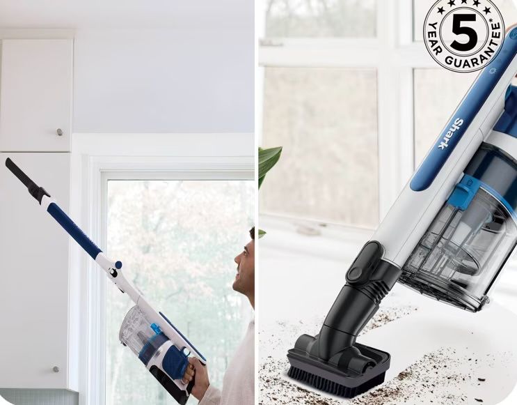 Вертикална прахосмукачка 2in1 Shark IZ380EU PowerPro