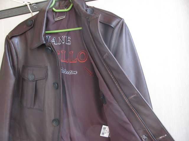 Кожаная куртка мужская.