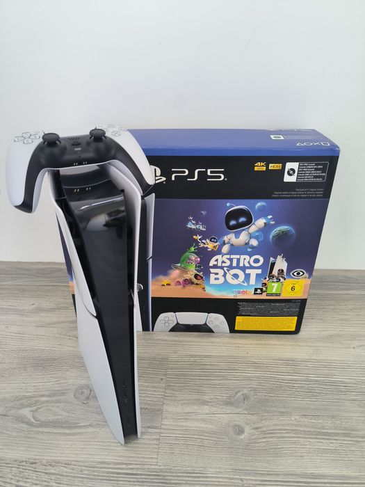 PlayStation 5 digital 1tb Astro Bot și jocuri incluse
