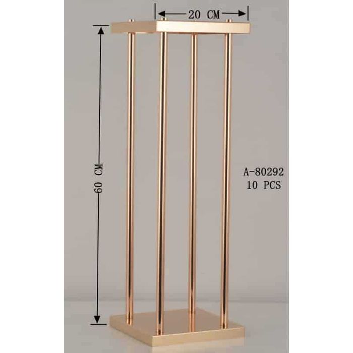 Suport auriu decorativ pentru flori model Nou design modern 80CM