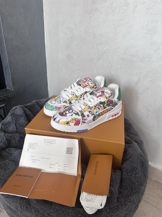 Louis Vuitton LV Trainers Multi Color Grafitti