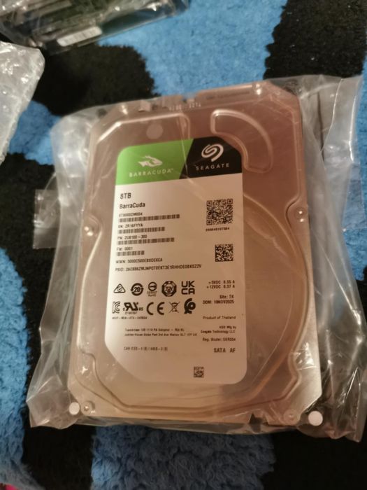 HDD intern 8tb barracuda