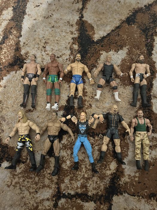 Figurine wwe wrestling