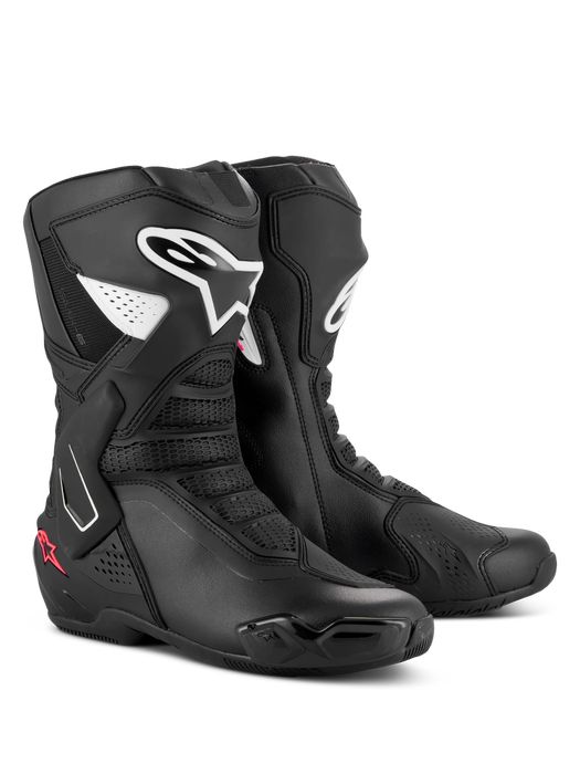 Дамски Мото Ботуши Alpinestars Stella SMX-6 v3 Black White Diva Pink