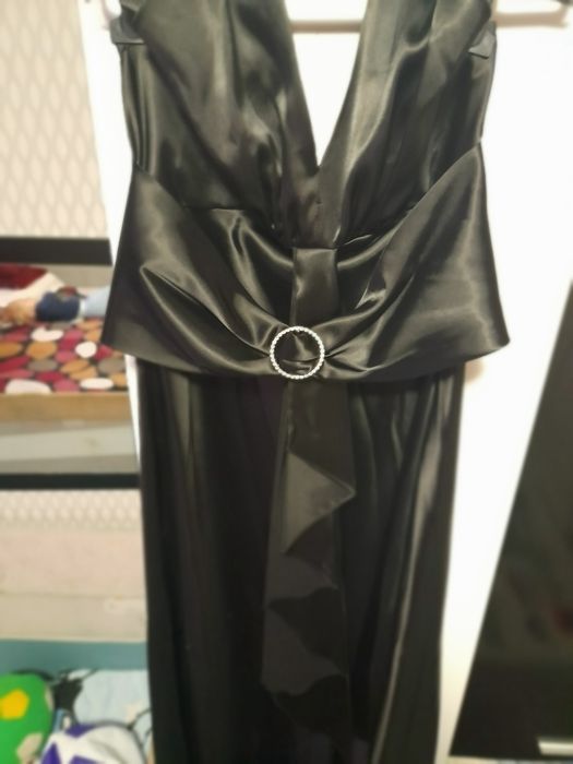 Rochie de seara din saten