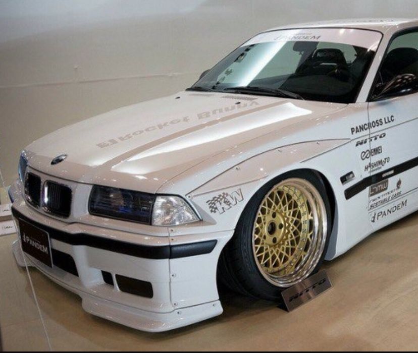 Бампер БМВ е34 е36 е38 Е39 пороги накладки Спойлер бампер