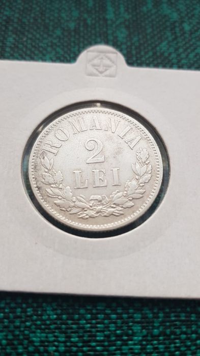 Vand moneda argint 2 lei 1875