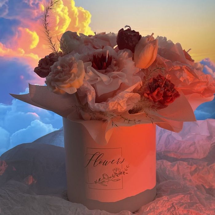 Букет из ароматных свечей