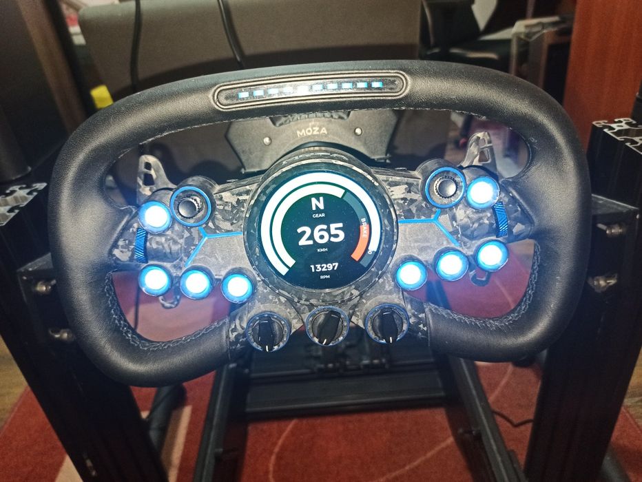 MOZA R12 + RSv2 волан + VGS волан + екстеншъни род ГАРАНЦИЯ