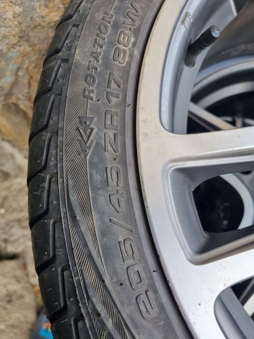 Roti Fiat 205/45 R17 cu genti aliaj