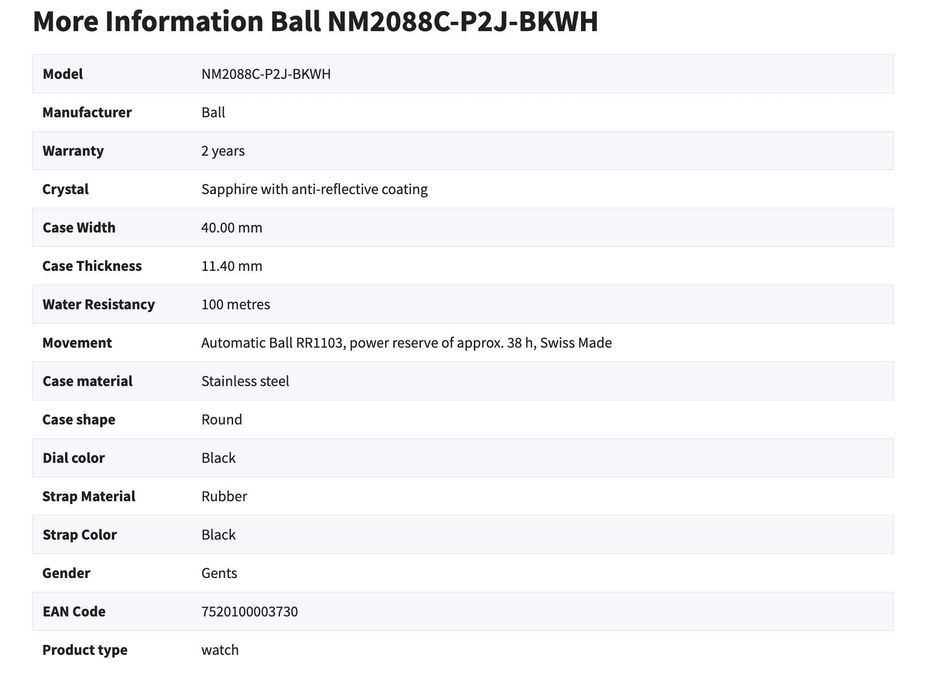 Ball Fireman Racer Automatic