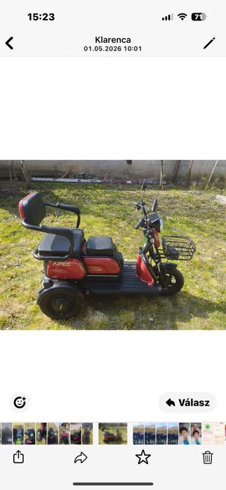 Triciclu electric