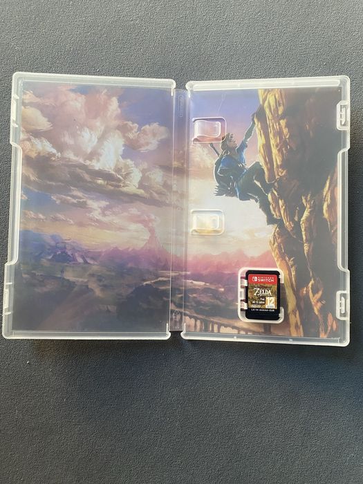 Zelda breath of the wild. Игра за nintendo switch