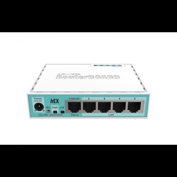 Маршрутизатор Mikrotik HEX (RB750GR3)
Mikrotik hEX (RB750Gr3)