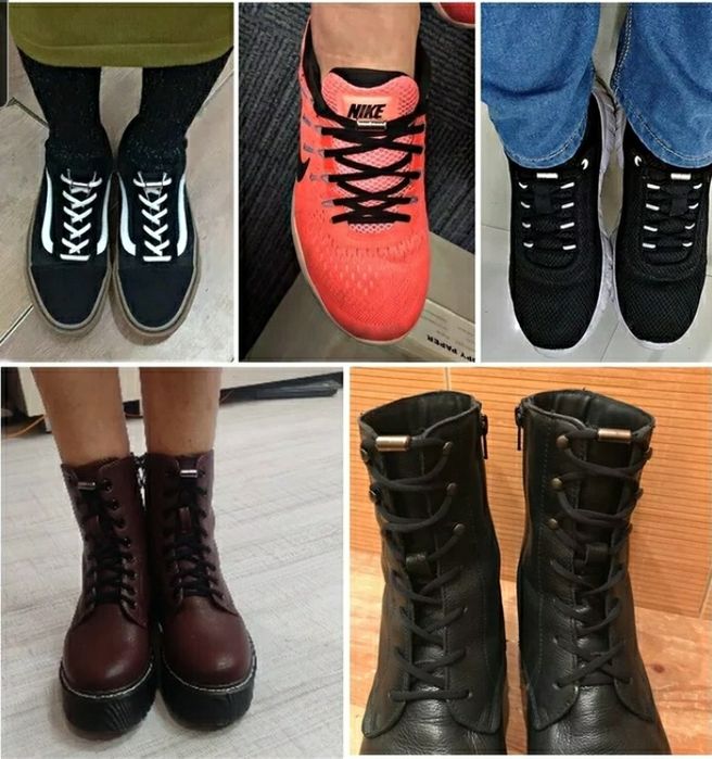 Еластични връзки за обувки