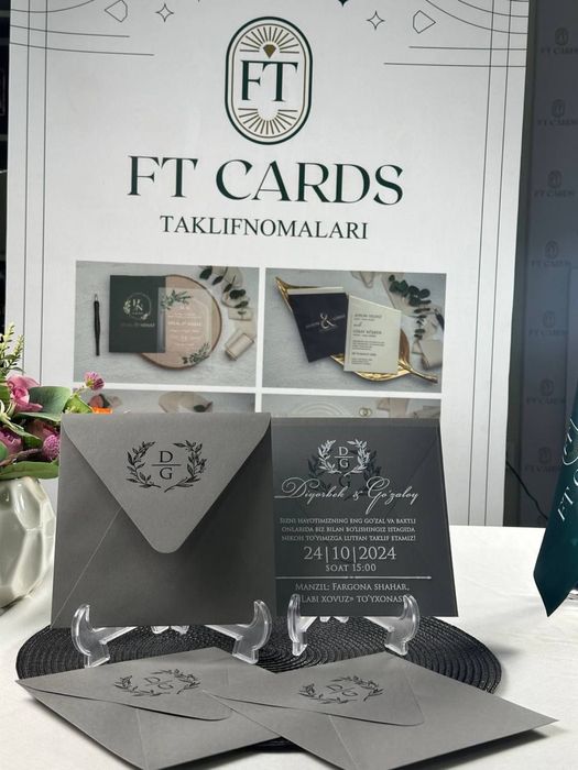 Taklifnomalar arzon narxlarda,Пригласительньй