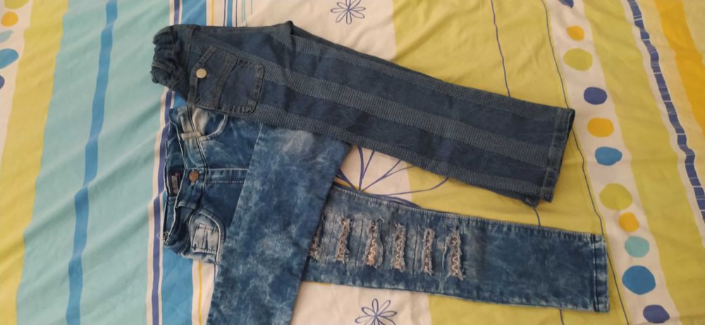 2 броя дънки за момиче