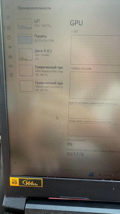 Acer nitro gtx1650 ИГРОВОЙ