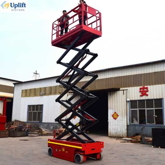 Лифт, подъёмник (Самоходная ножничная подъёмная рабочая платформа)