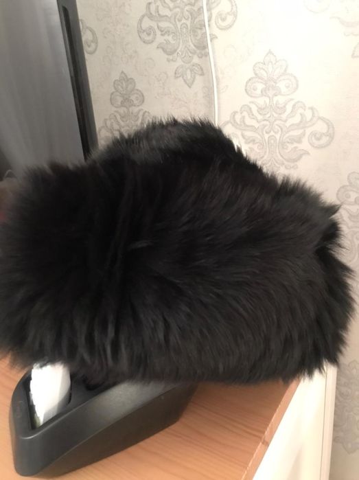 Шапка из меха песца
