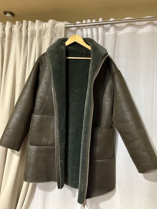 Palton blana artificiala cu 2 fețe