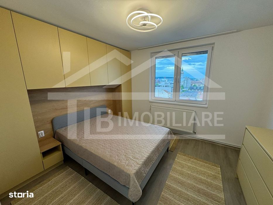 Apartament cu 2 camere, 60mp, decomandat, Zona Central