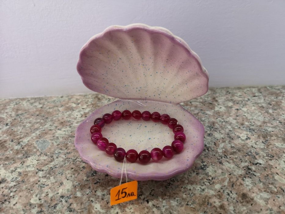 Ново! Гривни от естествени камъни различни видове 15-20 лв.