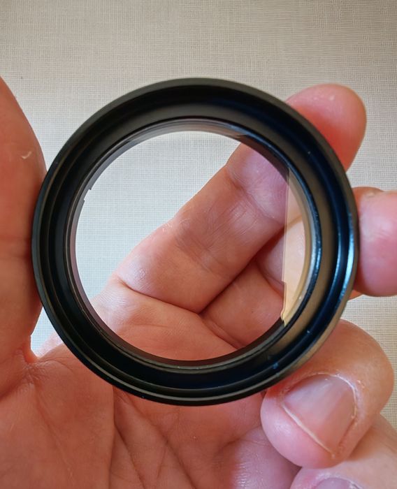 Lentila protectie microscop - barlow 1x