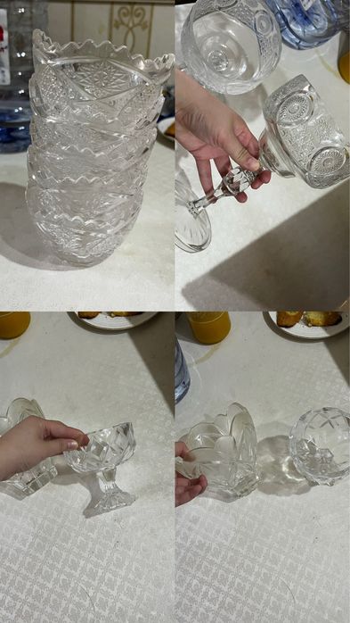 Хрустальная посуда для стола