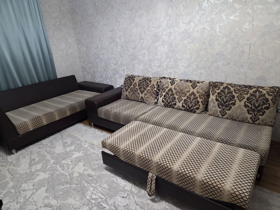 Угловой диван, раскладной