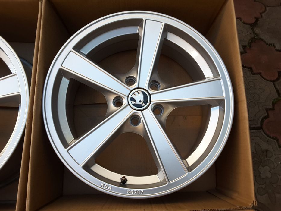 jante aliaj 17; 5x112;  Skoda Kodiaq, Karoq, Superb, Octavia Scout
