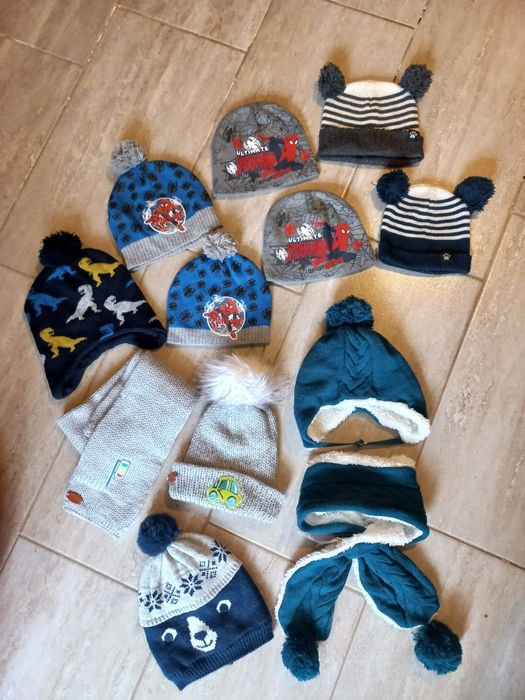 Lot caciuli de primavara copii, toamna, iarna