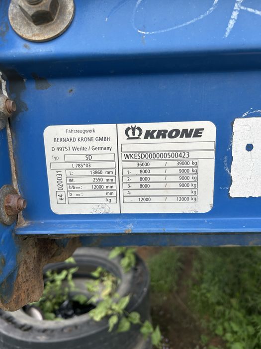 Продам полуприцеп Krona