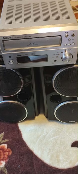 Amplificator denon si boxe tomson