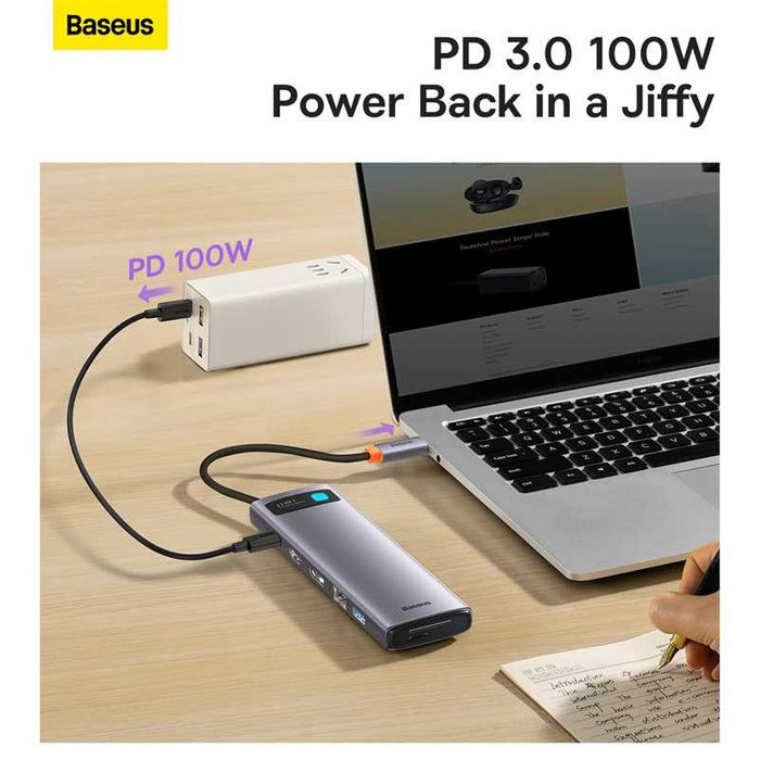 Baseus HUB USB Концентратор 12в1