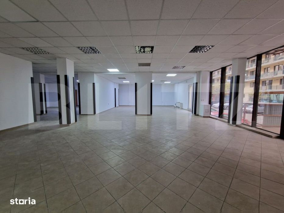 Spatiu comercial open space | 195 mp | Trafic intens | Intre Lacuri