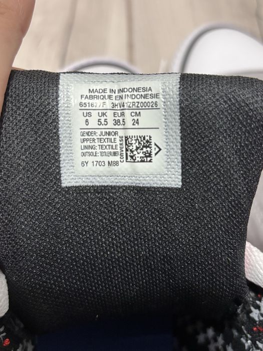 Converse кецове 38,5eur