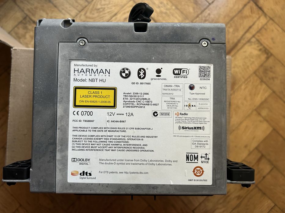 Навигация модул CD BMW F01 F06 F10 F12 F13