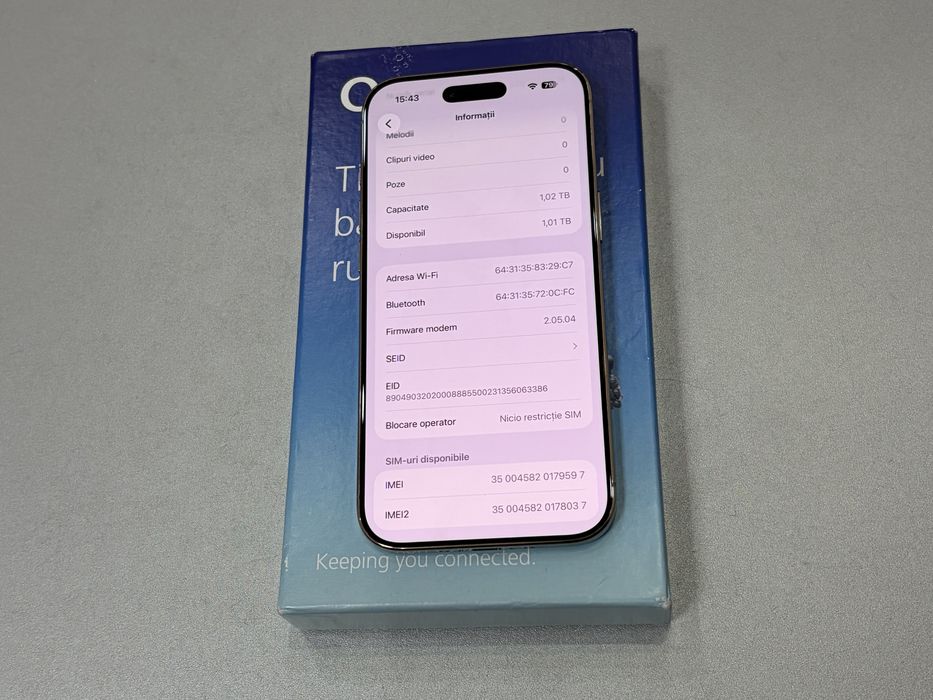 Iphone 17 Air, 1TB, Light Gold
