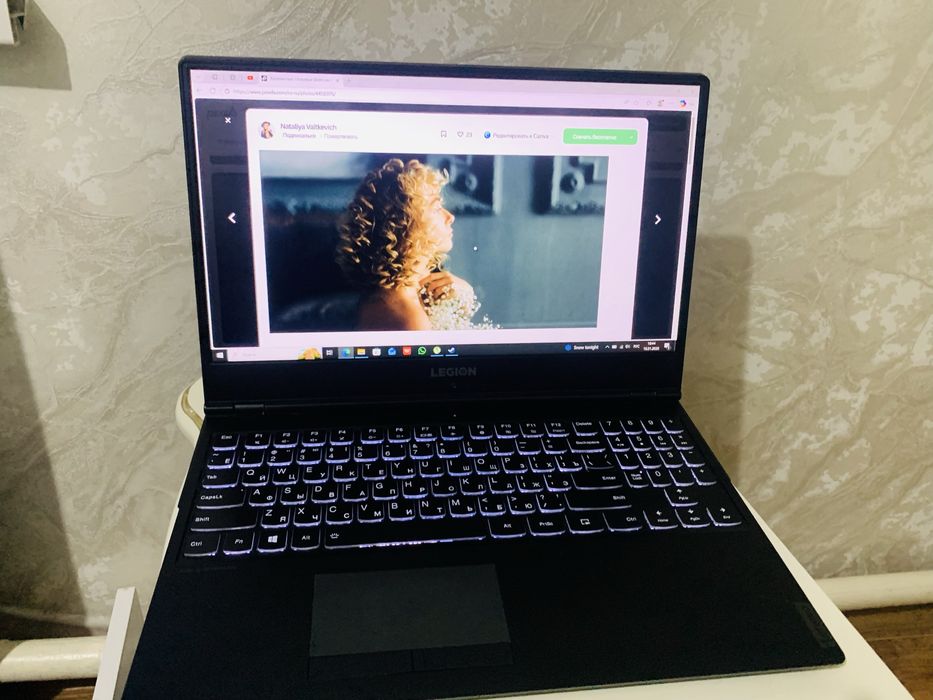 бодрый ноутбук legion Y530
