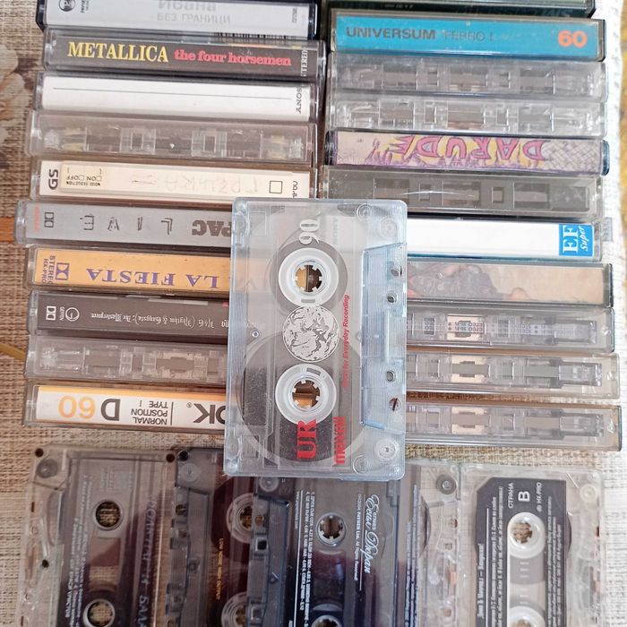 Аудио касети от -80те години